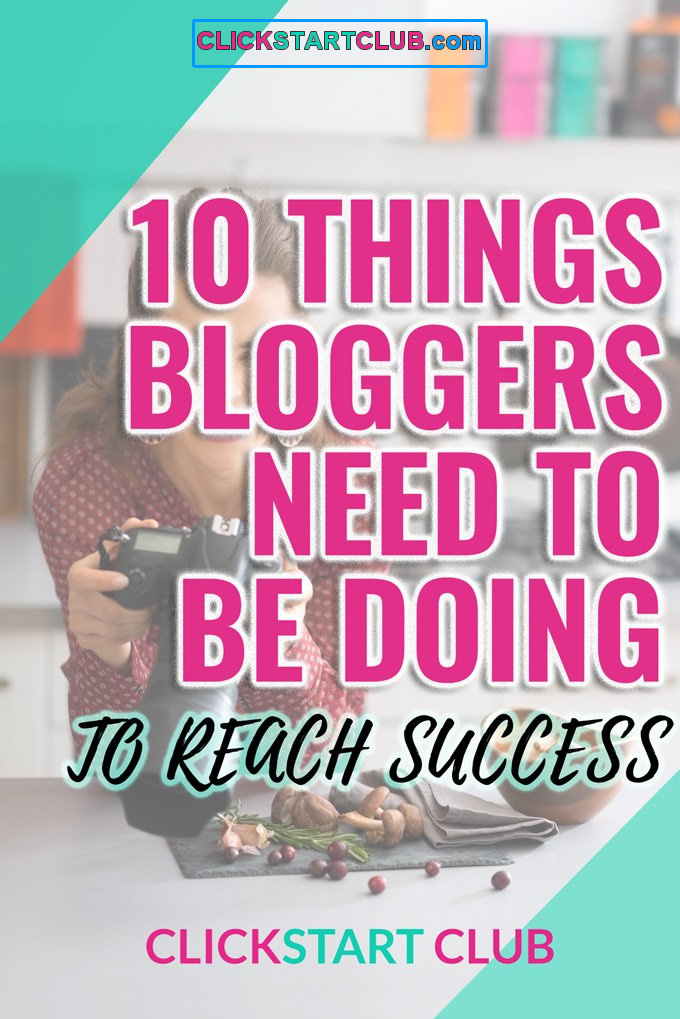 tips for blogging success